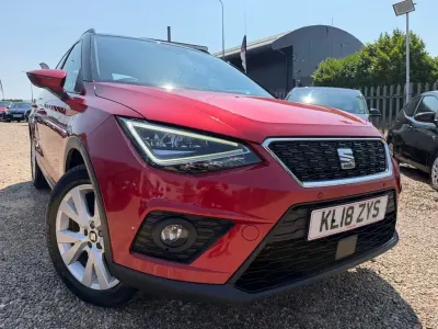 Used Seat Arona SE Technology 115 HP (84 kW) 2018 Red SUV