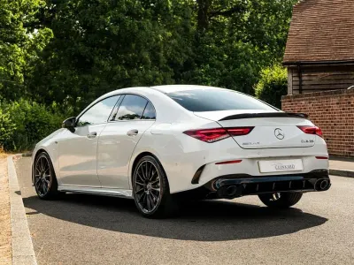 Used Mercedes CLA35 AMG Premium Plus 2023 White Coupe
