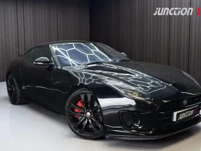 Used Jaguar F-Type R-Dynamic 380 HP (279 kW) 2019 Black Coupe