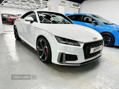 Used Audi TT S-Line 245 HP (180 kW) 2019 White Coupe