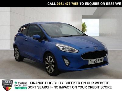 Used Ford Fiesta Trend 95 HP (69 kW) 2020 Blue Hatchback