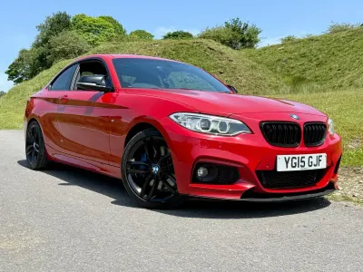 Used BMW 225 M Sport 214 HP (157 kW) 2015 Red Coupe