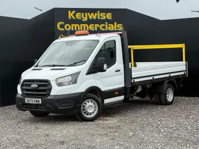 Used Ford Transit S 130 HP (95 kW) 2020 White Cabriolet