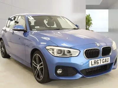 Used BMW 116 M Sport 116 HP (85 kW) 2017 Blue Hatchback