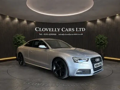 Używany Audi A5 Black Edition 170 KM (125 kW) 2014 Srebrny Coupe