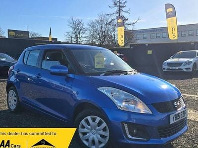 Used Suzuki Swift 92 HP (67 kW) 2015 Blue Hatchback