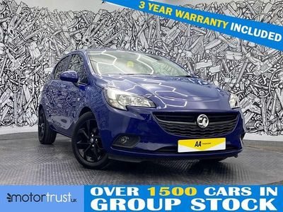 Used Vauxhall Corsa 75 HP (55 kW) 2019 Blue Hatchback