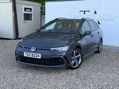 Second-hand VW Golf VIII R-line 2021 Gri Break
