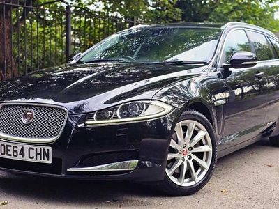 Used Jaguar XF Sportbrake Premium Luxury 2014 Black Estate
