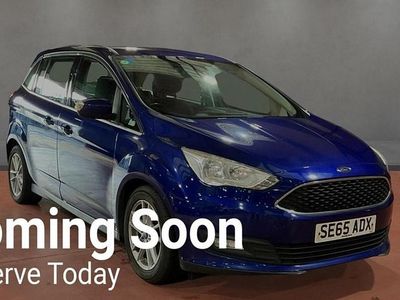 Used Ford Grand C-Max Zetec 120 HP (88 kW) 2015 Blue MPV