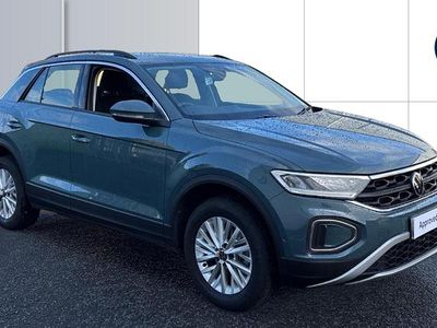 Blue Used 2024 VW T-Roc Life SUV | £22,395 (Fair price)