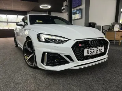 Used Audi RS5 Business 450 HP (330 kW) 2021 White Coupe
