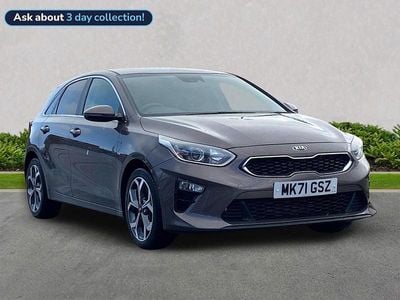 Used Kia Ceed 158 HP (116 kW) 2021 Brown Hatchback