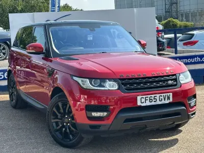 Used Land Rover Range Rover HSE 306 HP (225 kW) 2015 Red SUV
