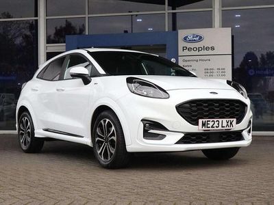 White Used 2023 Ford Puma ST-Line Hatchback | £14,596 (Good price)