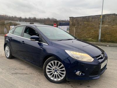 Used Ford Focus Titanium X 2011 Blue Hatchback