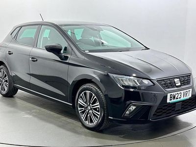Used Seat Ibiza SE 95 HP (69 kW) 2022 Black Hatchback