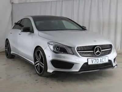 Begagnad Mercedes CLA220 AMG 177 HK (130 kW) 2015 Silver Sedan