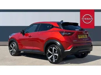 Used Nissan Juke Tekna 114 HP (83 kW) 2022 Red SUV