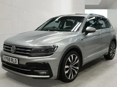 Used VW Tiguan R-line 190 HP (139 kW) 2019 Silver SUV