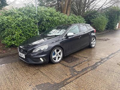 Used Volvo V40 R-Design 2014 Black Hatchback