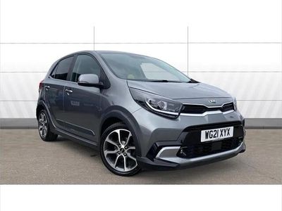 Used Kia Picanto X-Line 67 HP (49 kW) 2021 Grey Hatchback