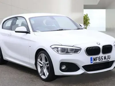 Used BMW 118 M Sport 2015 White Hatchback