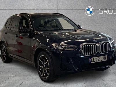 Begagnad BMW X3 M Sport 184 HK (135 kW) 2022 Svart SUV