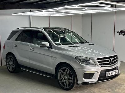 Used Mercedes ML63 AMG AMG 525 HP (386 kW) 2013 Silver SUV