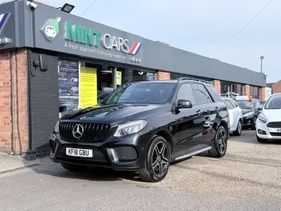 Käytetty Mercedes GLE250 AMG 2018 Musta Katumaasturi