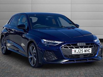Used Audi A3 Black Edition 150 HP (110 kW) 2025 Blue Hatchback