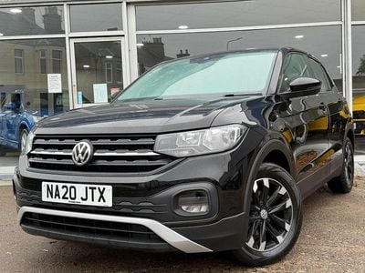 Black Used 2020 VW T-Cross S SUV | £13,400 (Fair price)