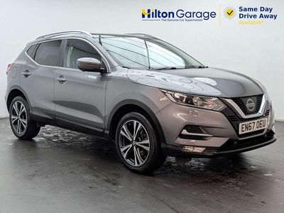 Used Nissan Qashqai N-Connecta 2017 Grey SUV