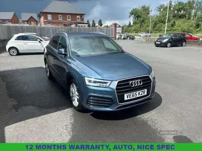 Used Audi Q3 S-Line 150 HP (110 kW) 2015 Blue SUV