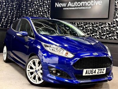 Used Ford Fiesta Zetec 125 HP (91 kW) 2014 Blue Hatchback