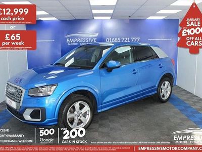Blue Used 2017 Audi Q2 Sport SUV | £12,999 (Fair price)
