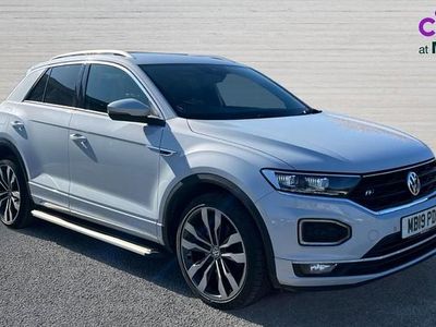 Używany VW T-Roc R-line 150 KM (110 kW) 2019 Srebrny SUV