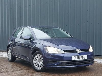 Blue Used 2018 VW Golf VII S Hatchback | £9,998 (Good price)