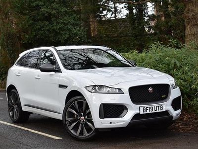 Used Jaguar F-Pace 300 HP (220 kW) 2019 White SUV