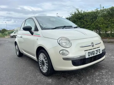Used Fiat 500 Pop 69 HP (50 kW) 2012 White Hatchback