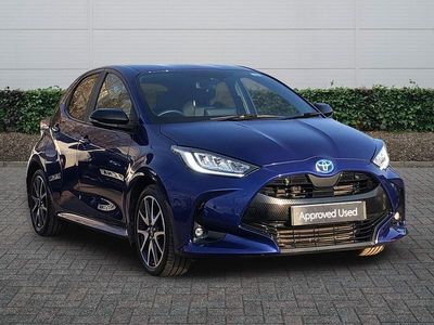 Used Toyota Yaris Hybrid 2022 Blue Hatchback