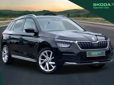 Used Skoda Kamiq SE L Executive 115 HP (84 kW) 2022 Black SUV