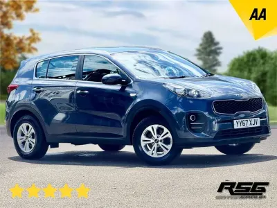 Used Kia Sportage 130 HP (95 kW) 2017 Blue SUV