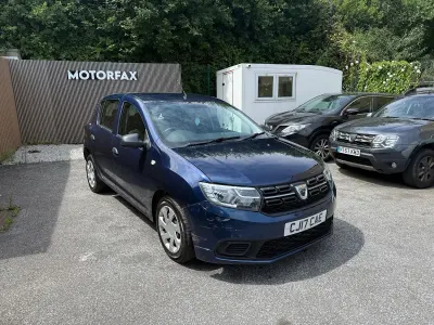 Used Dacia Sandero Ambiance 2017 Blue Hatchback