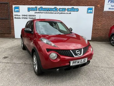 Usado Nissan Juke N-TEC 2014 Vermelho SUV