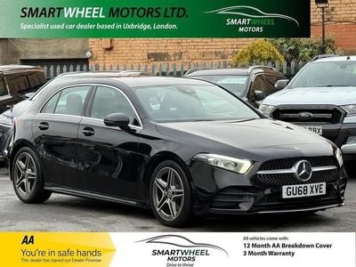 Black Used 2018 Mercedes A200 AMG line Hatchback | £14,840 (Good price)