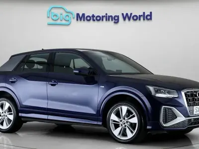 Used Audi Q2 S-Line 150 HP (110 kW) 2023 Blue SUV