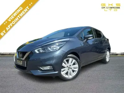 Used Nissan Micra Acenta 100 HP (73 kW) 2019 Grey Hatchback