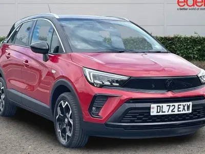 Used Vauxhall Crossland Ultimate 110 HP (80 kW) 2023 Red SUV