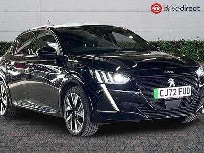 Black Used 2022 Peugeot e-208 GTi Hatchback | £13,350 (Fair price)